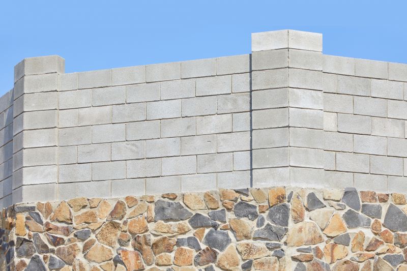 Concrete Block Installation